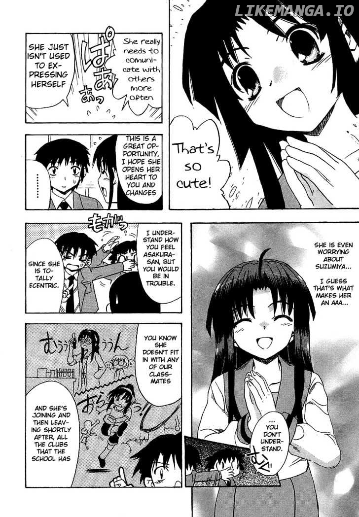 Suzumiya Haruhi no Yuuutsu chapter 1 - page 21