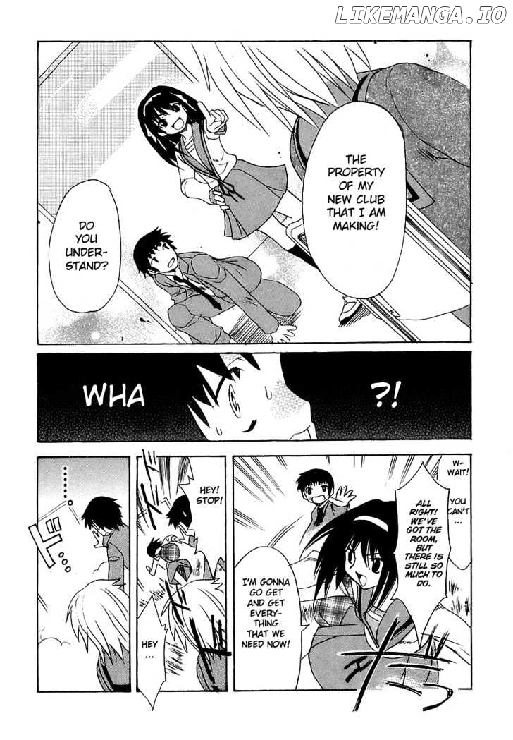 Suzumiya Haruhi no Yuuutsu chapter 1 - page 28