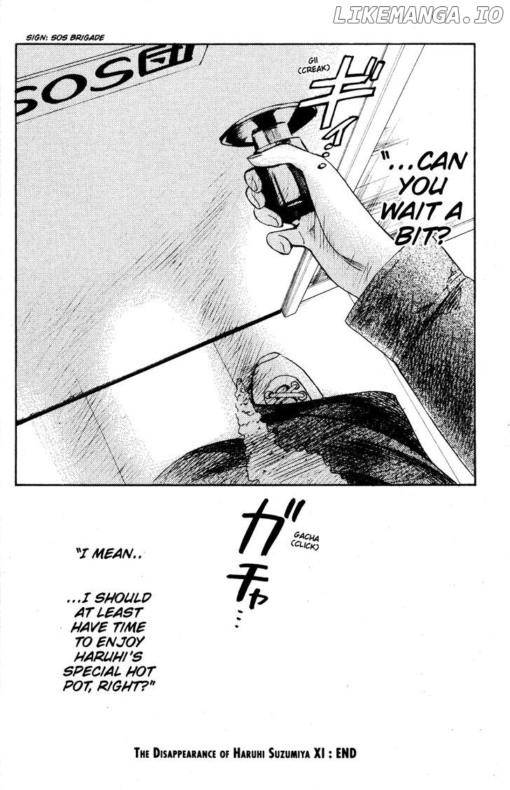 Suzumiya Haruhi no Yuuutsu chapter 45 - page 35