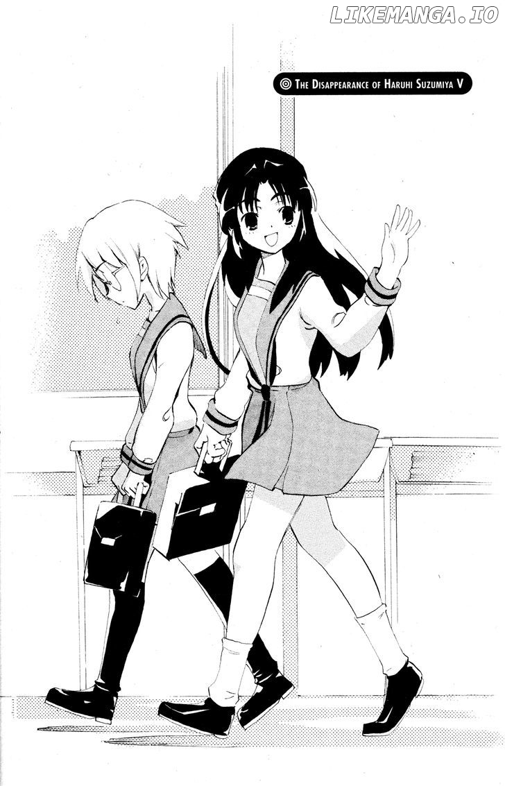 Suzumiya Haruhi no Yuuutsu chapter 39 - page 2