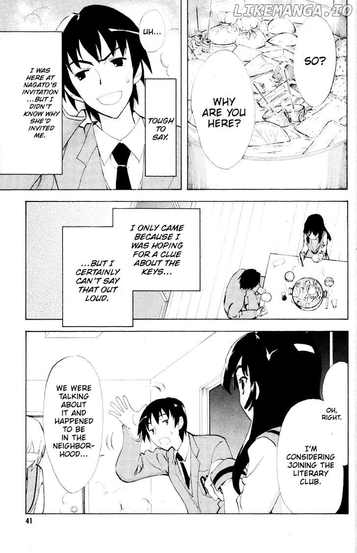 Suzumiya Haruhi no Yuuutsu chapter 39 - page 3