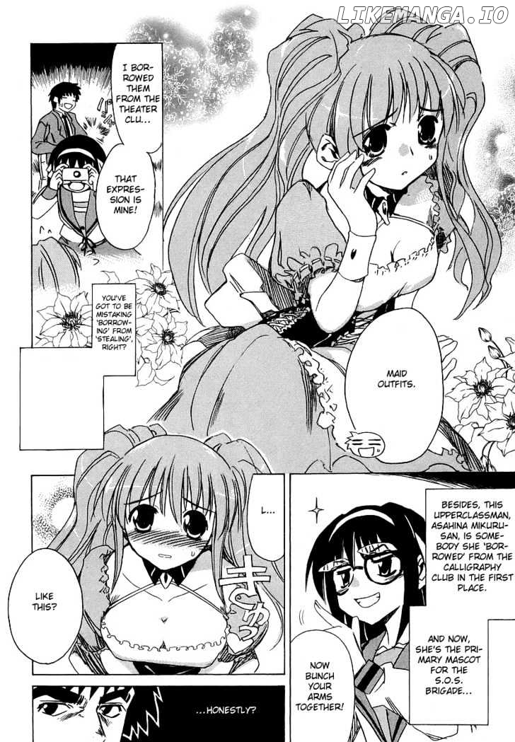 Suzumiya Haruhi no Yuuutsu chapter 4 - page 7