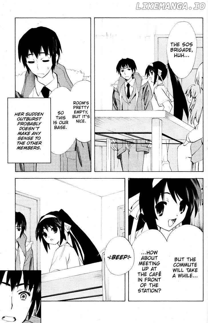 Suzumiya Haruhi no Yuuutsu chapter 41 - page 7