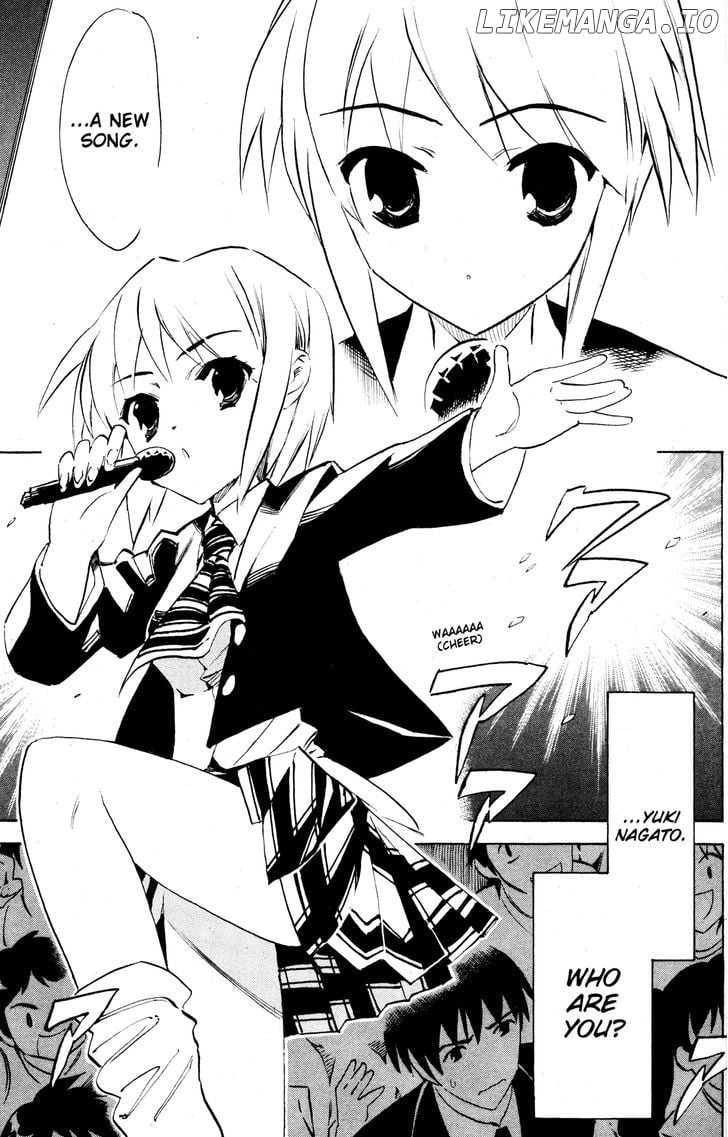 Suzumiya Haruhi no Yuuutsu chapter 41.1 - page 2