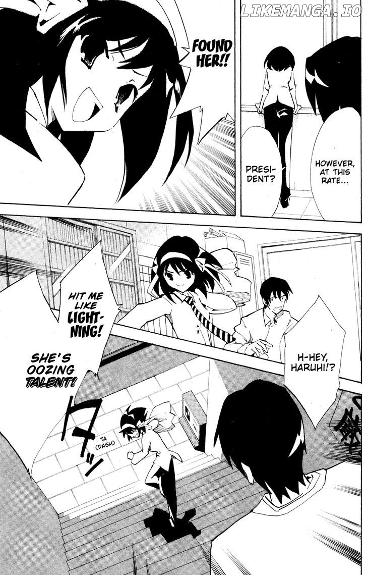 Suzumiya Haruhi no Yuuutsu chapter 41.1 - page 6