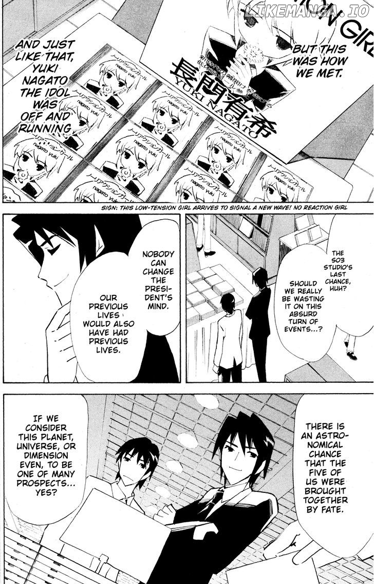 Suzumiya Haruhi no Yuuutsu chapter 41.1 - page 9