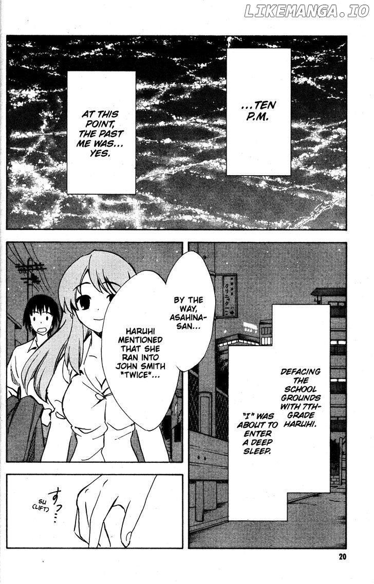 Suzumiya Haruhi no Yuuutsu chapter 42 - page 21