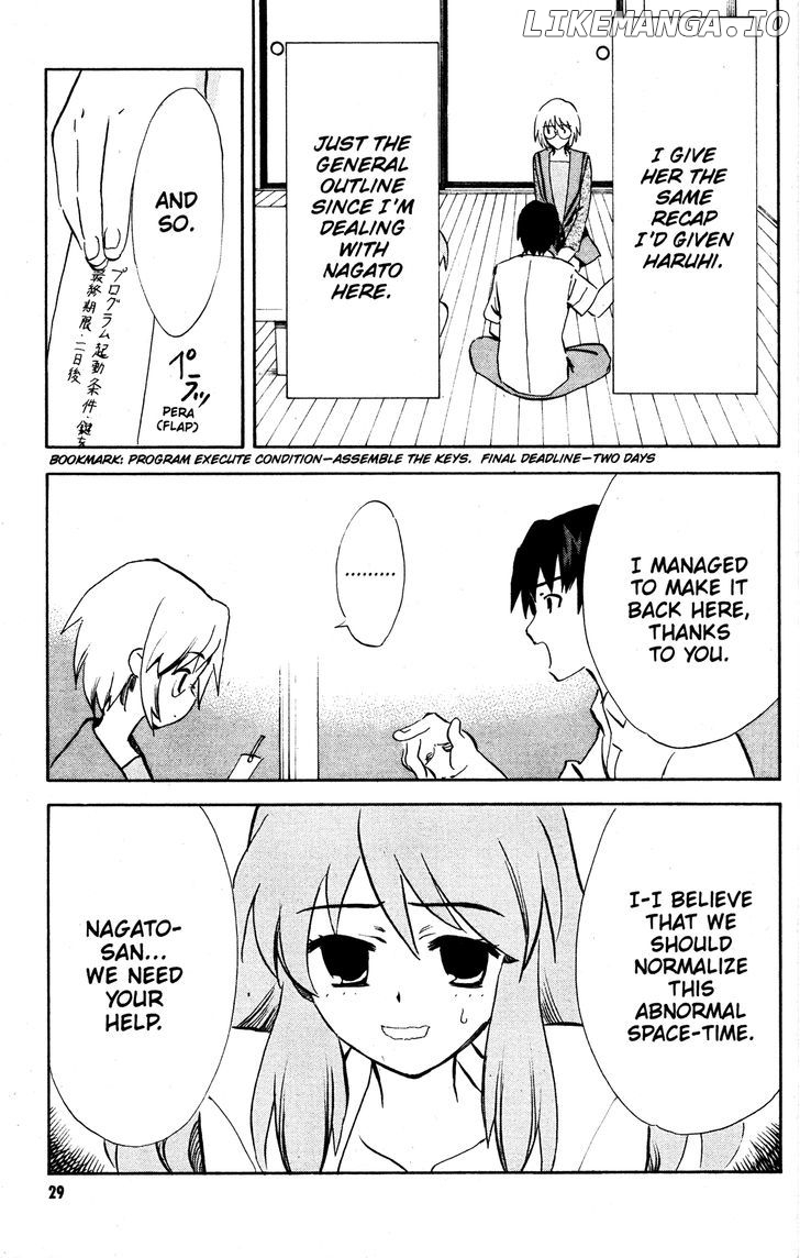 Suzumiya Haruhi no Yuuutsu chapter 42 - page 30