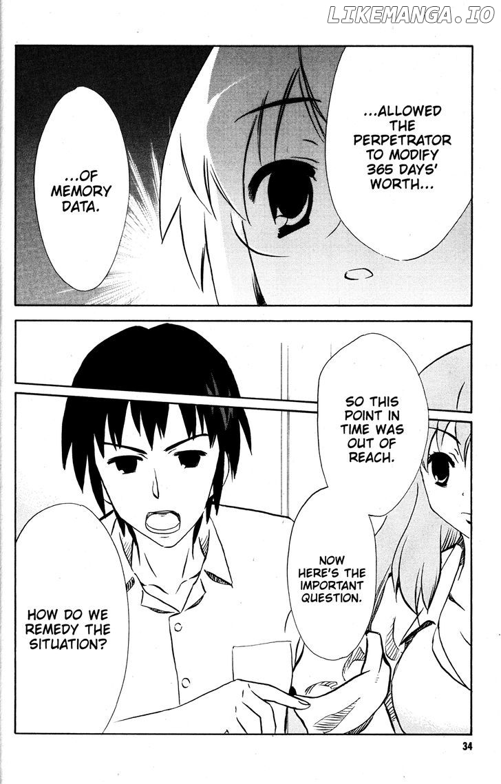 Suzumiya Haruhi no Yuuutsu chapter 42 - page 35