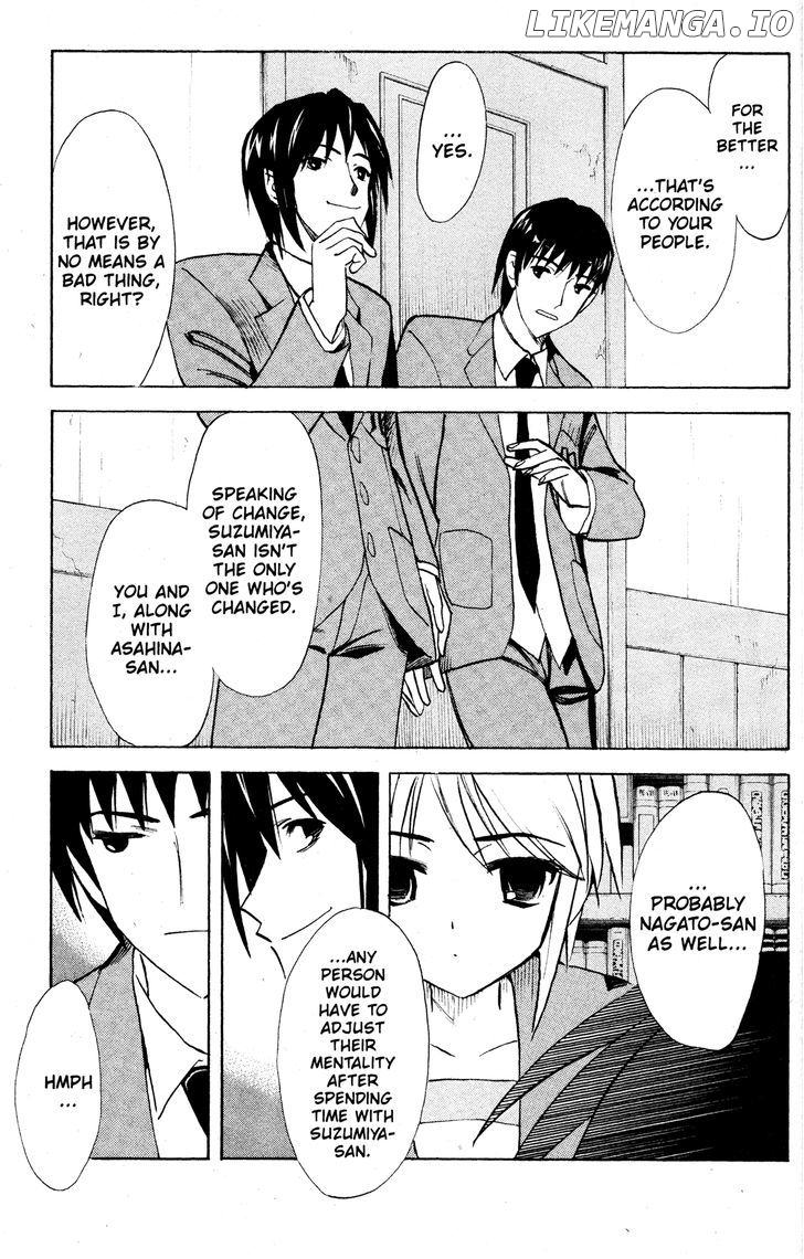 Suzumiya Haruhi no Yuuutsu chapter 35 - page 19
