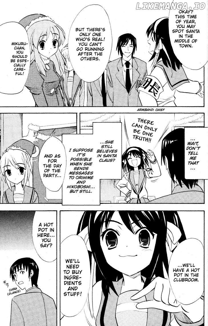 Suzumiya Haruhi no Yuuutsu chapter 35 - page 23