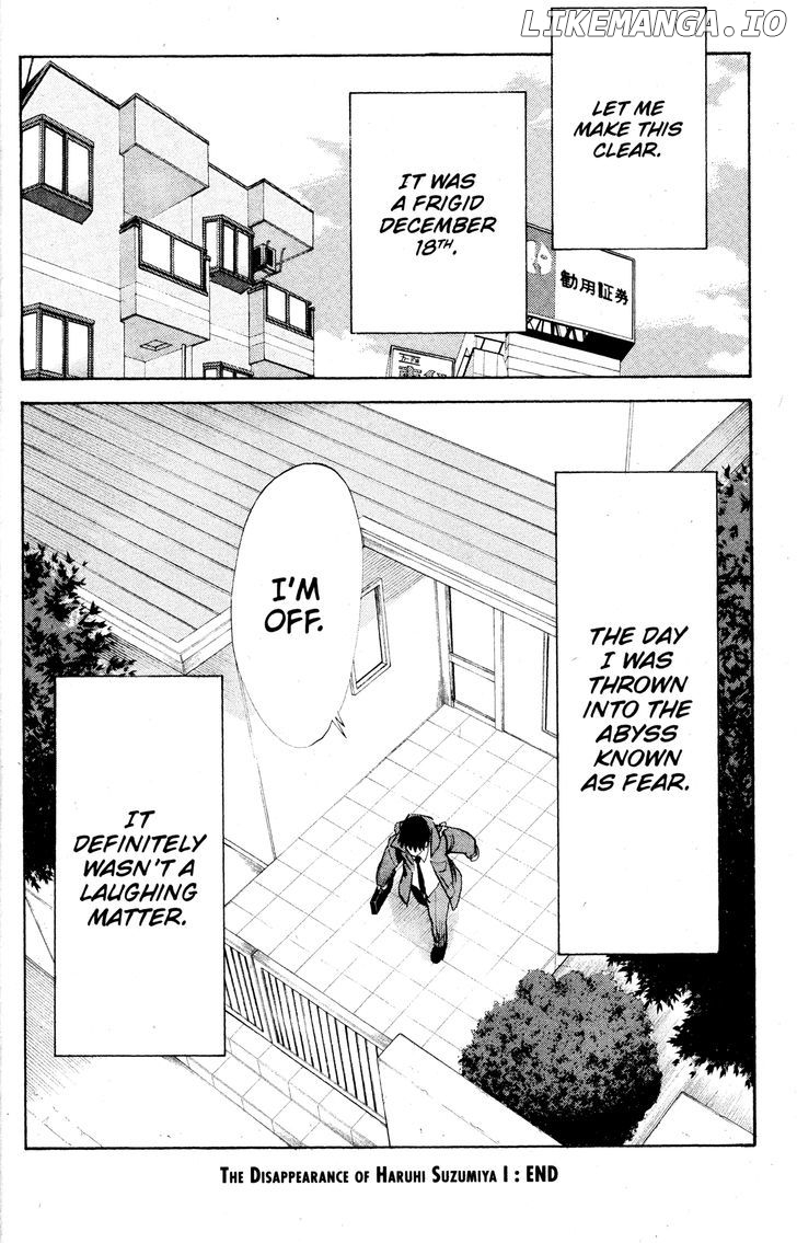 Suzumiya Haruhi no Yuuutsu chapter 35 - page 33