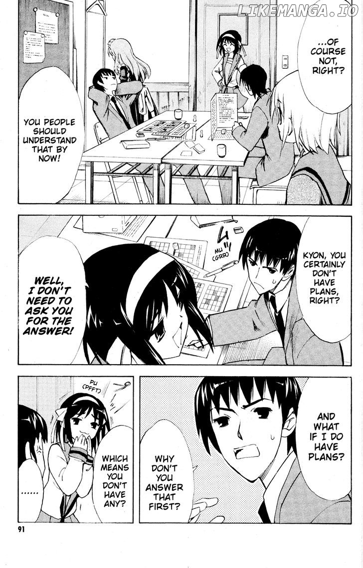Suzumiya Haruhi no Yuuutsu chapter 35 - page 7