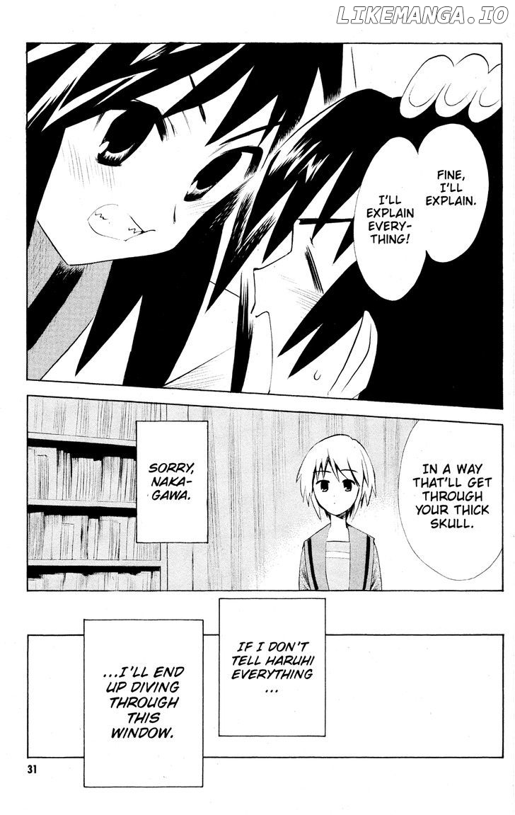 Suzumiya Haruhi no Yuuutsu chapter 47 - page 32
