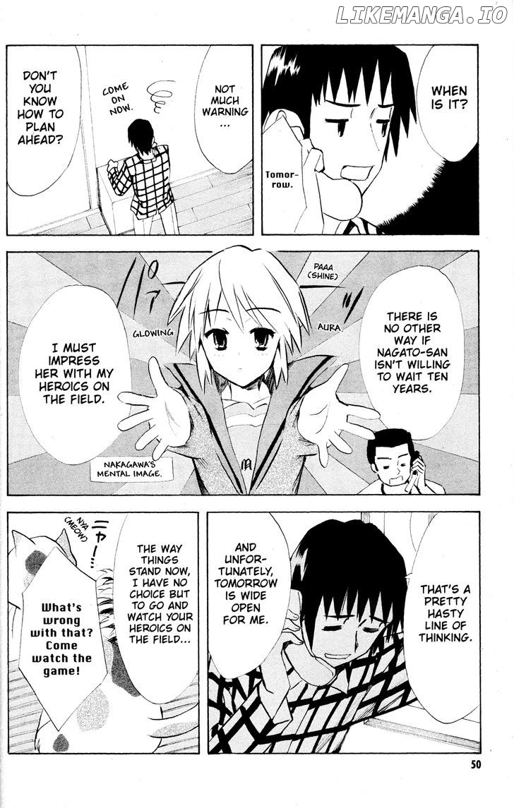 Suzumiya Haruhi no Yuuutsu chapter 48 - page 13