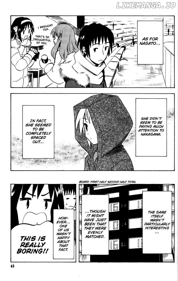 Suzumiya Haruhi no Yuuutsu chapter 48 - page 25