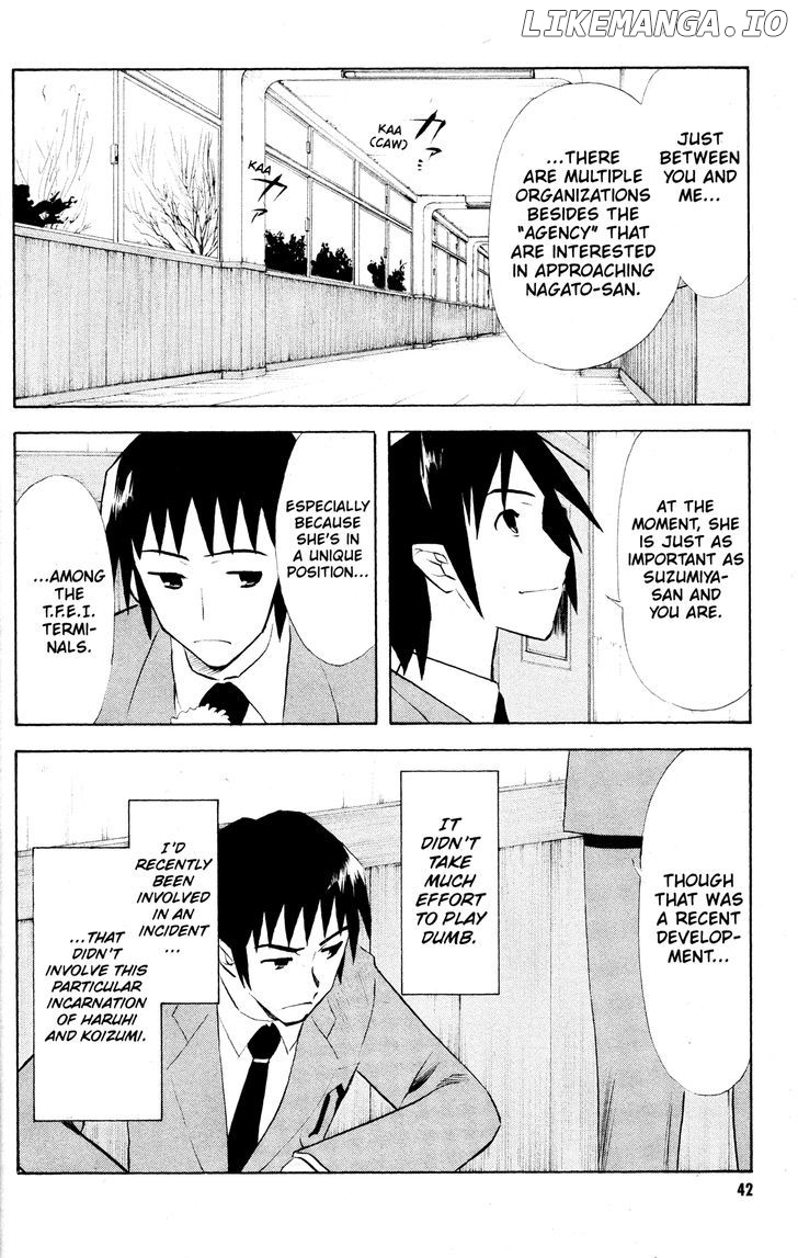 Suzumiya Haruhi no Yuuutsu chapter 48 - page 5