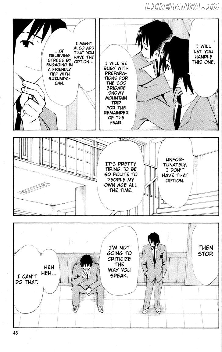 Suzumiya Haruhi no Yuuutsu chapter 48 - page 6