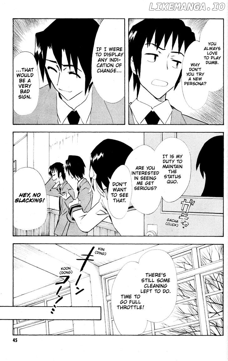 Suzumiya Haruhi no Yuuutsu chapter 48 - page 8