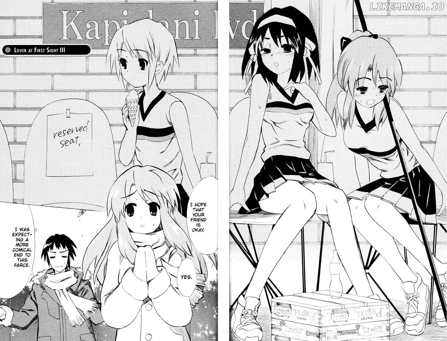 Suzumiya Haruhi no Yuuutsu chapter 49 - page 2