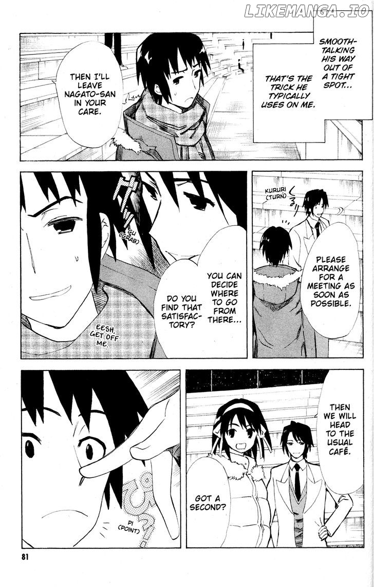 Suzumiya Haruhi no Yuuutsu chapter 49 - page 8