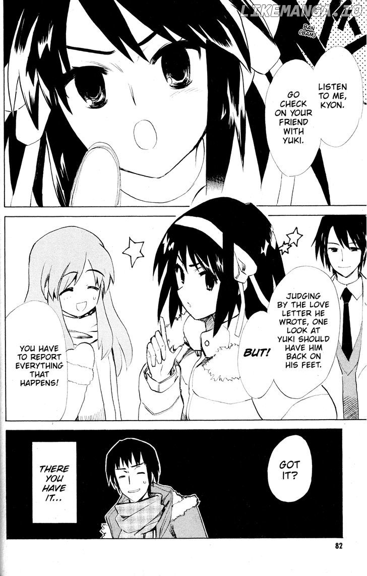 Suzumiya Haruhi no Yuuutsu chapter 49 - page 9