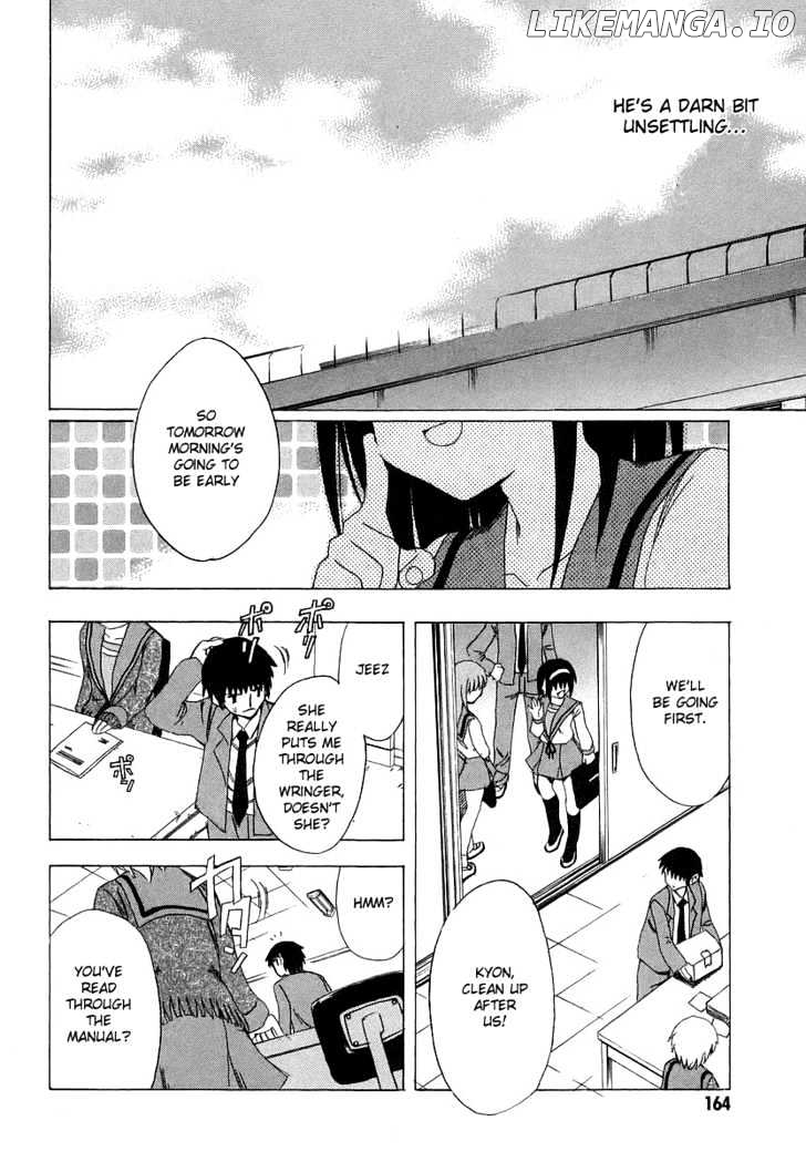 Suzumiya Haruhi no Yuuutsu chapter 5 - page 10