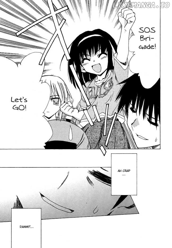 Suzumiya Haruhi no Yuuutsu chapter 5 - page 33