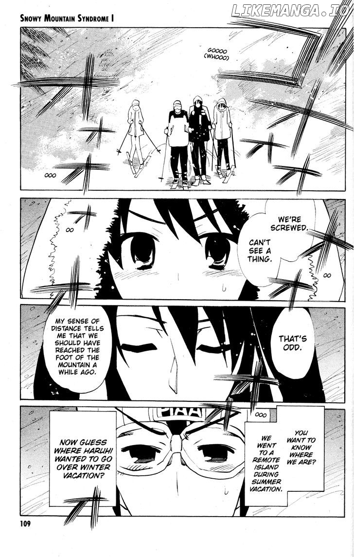 Suzumiya Haruhi no Yuuutsu chapter 50 - page 1