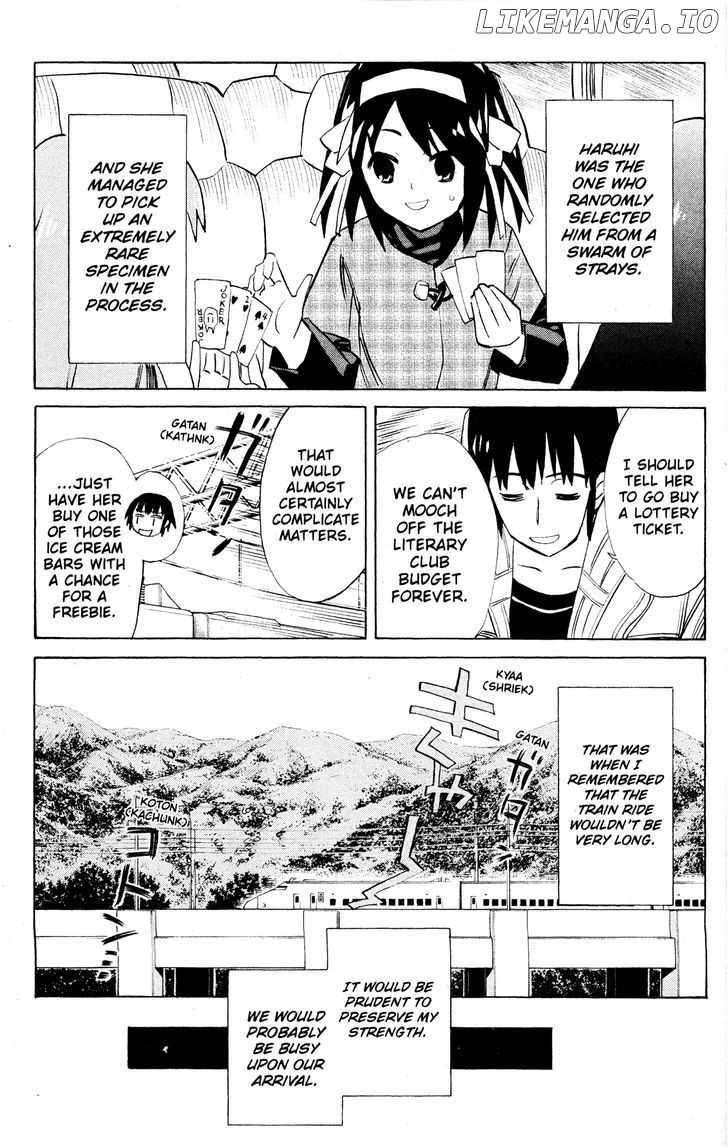 Suzumiya Haruhi no Yuuutsu chapter 50 - page 16