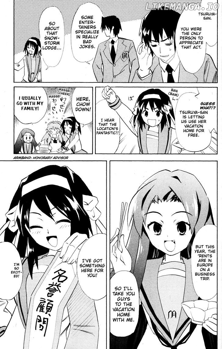 Suzumiya Haruhi no Yuuutsu chapter 50 - page 6