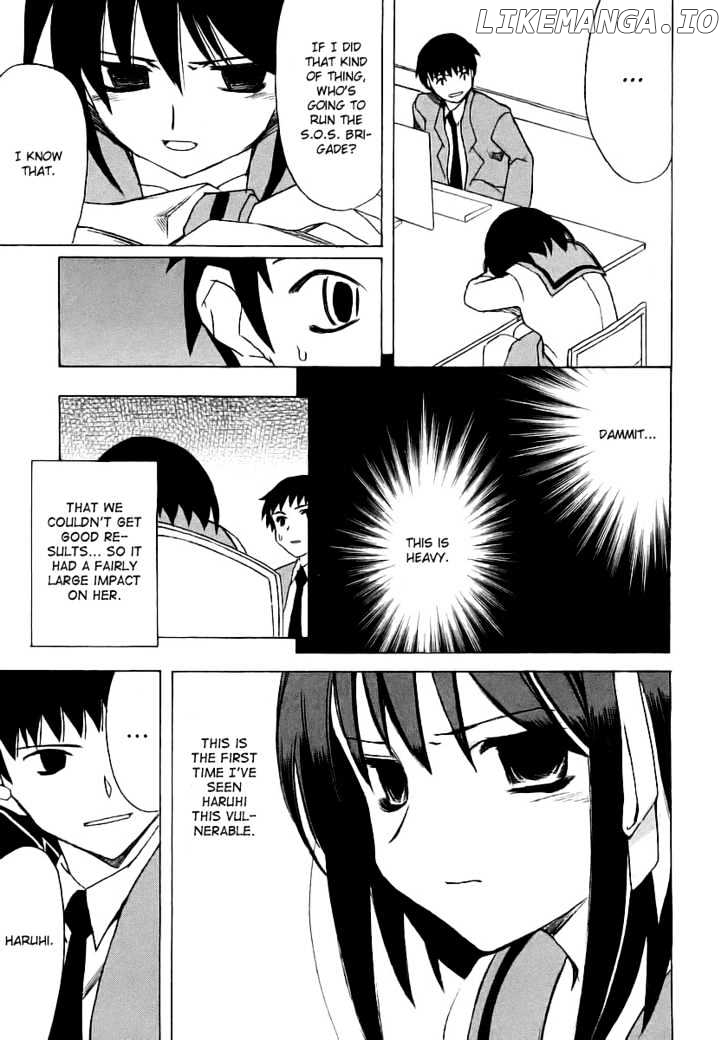 Suzumiya Haruhi no Yuuutsu chapter 6 - page 34
