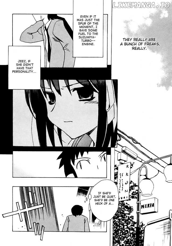 Suzumiya Haruhi no Yuuutsu chapter 6 - page 41