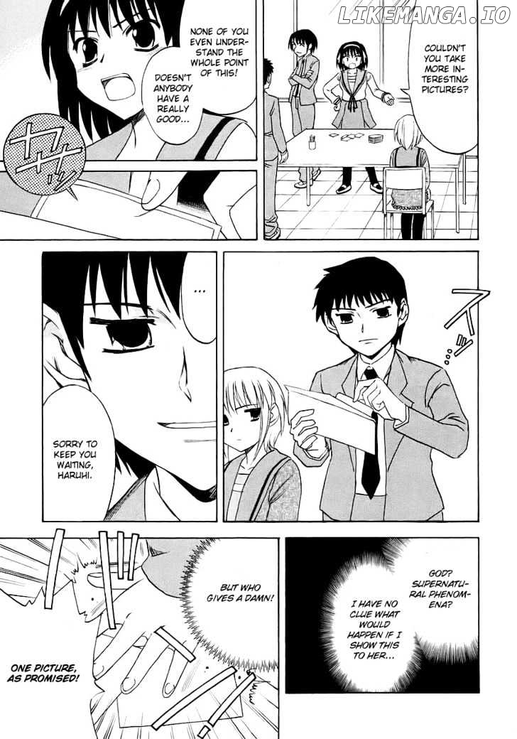 Suzumiya Haruhi no Yuuutsu chapter 7 - page 35