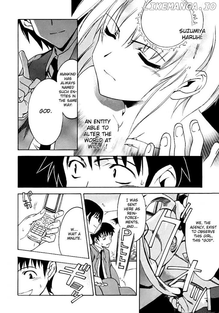 Suzumiya Haruhi no Yuuutsu chapter 7 - page 8