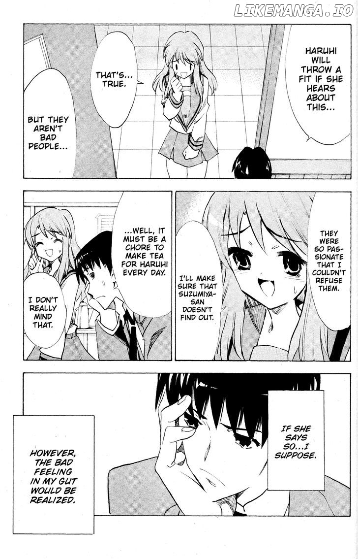 Suzumiya Haruhi no Yuuutsu chapter 34 - page 7