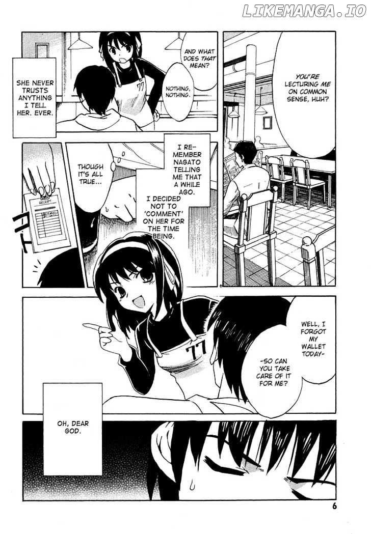 Suzumiya Haruhi no Yuuutsu chapter 10 - page 7