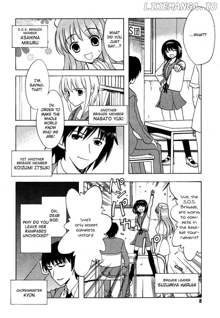 Suzumiya Haruhi no Yuuutsu chapter 10 - page 9