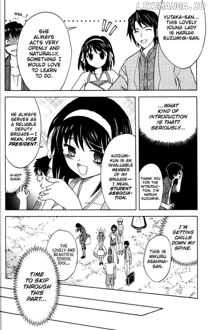 Suzumiya Haruhi no Yuuutsu chapter 18 - page 18