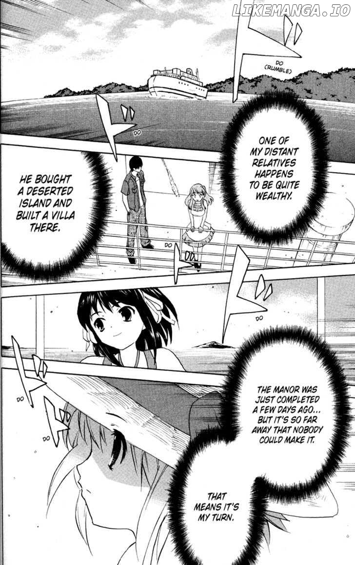 Suzumiya Haruhi no Yuuutsu chapter 18 - page 6