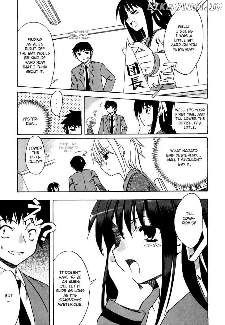 Suzumiya Haruhi no Yuuutsu chapter 2 - page 20