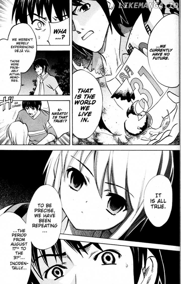 Suzumiya Haruhi no Yuuutsu chapter 20 - page 33
