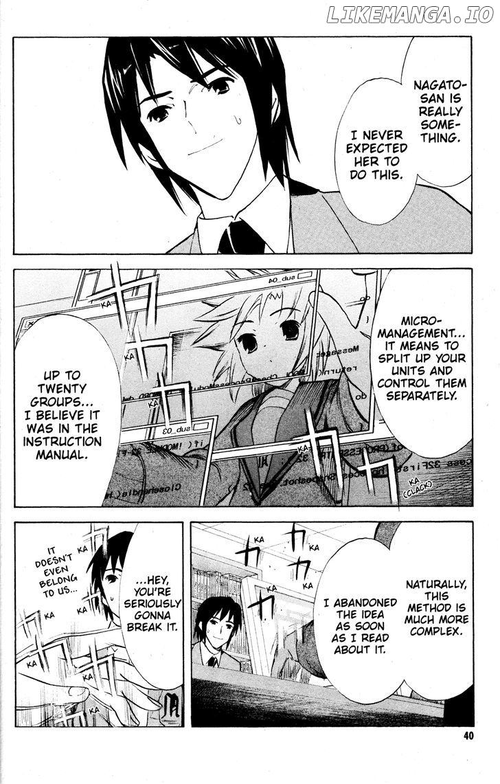 Suzumiya Haruhi no Yuuutsu chapter 33 - page 3