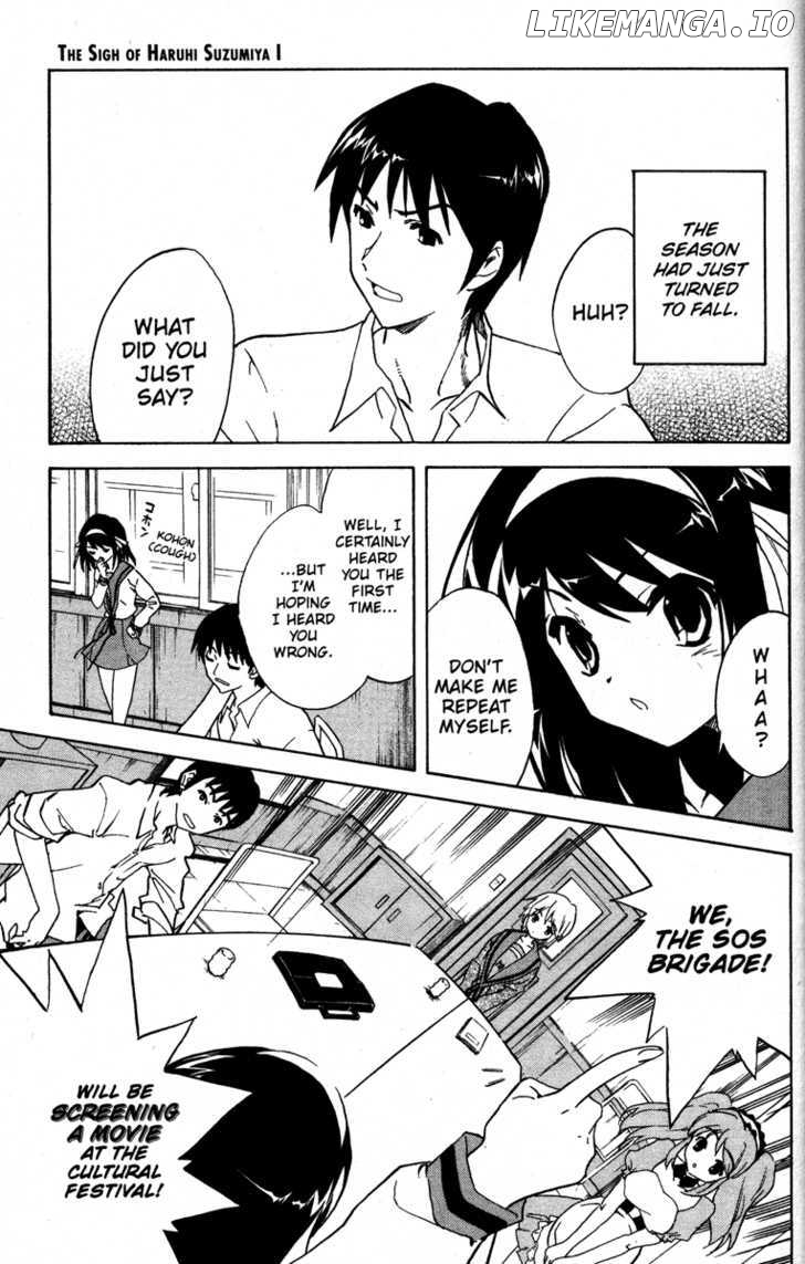 Suzumiya Haruhi no Yuuutsu chapter 24 - page 1