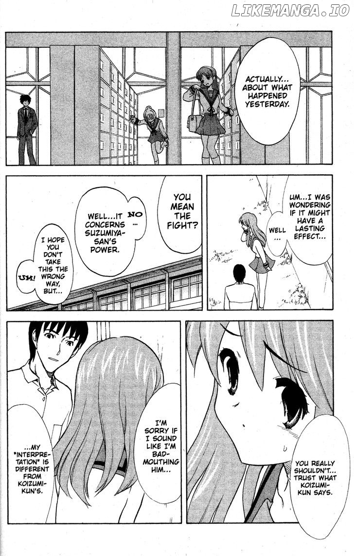 Suzumiya Haruhi no Yuuutsu chapter 27 - page 20