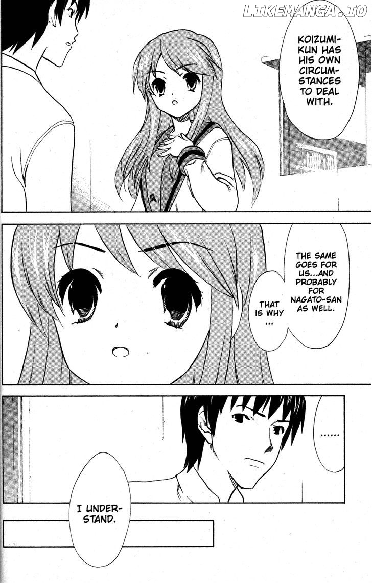 Suzumiya Haruhi no Yuuutsu chapter 27 - page 22