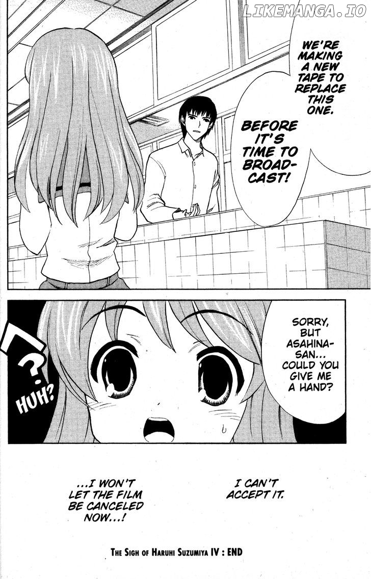 Suzumiya Haruhi no Yuuutsu chapter 27 - page 32