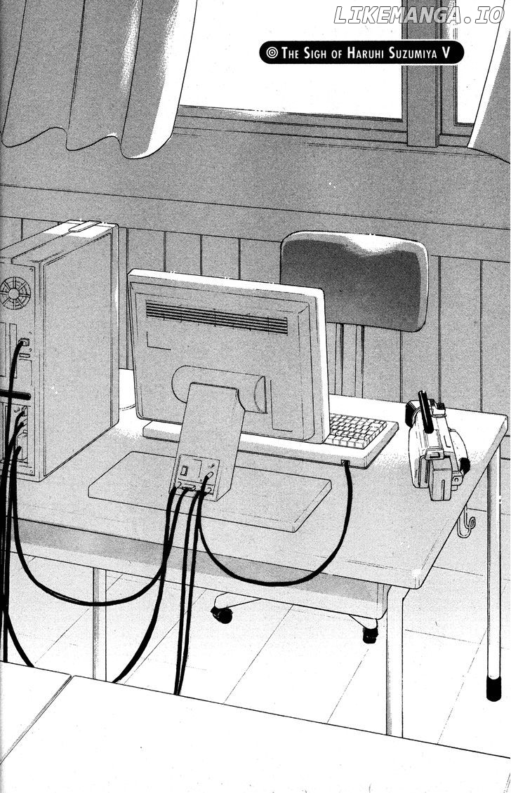 Suzumiya Haruhi no Yuuutsu chapter 28 - page 2