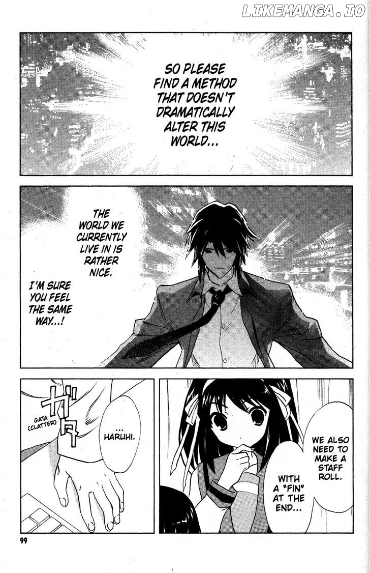 Suzumiya Haruhi no Yuuutsu chapter 28 - page 27