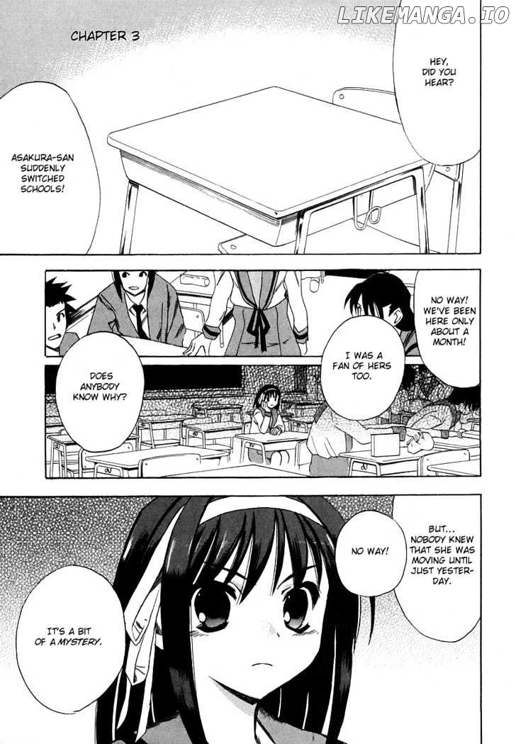 Suzumiya Haruhi no Yuuutsu chapter 3 - page 1